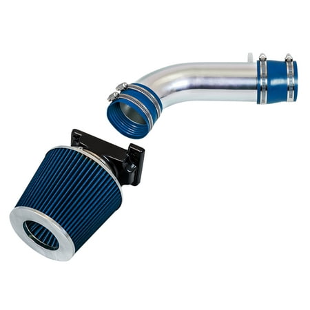 Rtunes Racing Short Ram Air Intake Kit + Filter Combo BLUE Compatible For 92-03 Mitsubishi Montero/Sport V6 â€¦