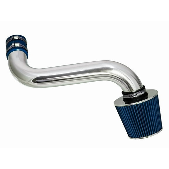 Rtunes Racing Short Ram Air Intake Kit + Filter Combo BLUE Compatible For 92-95 Chevy S10 3.4L / 92-95 Chevy Blazer 4.3L (Vortec CPI Engine only)