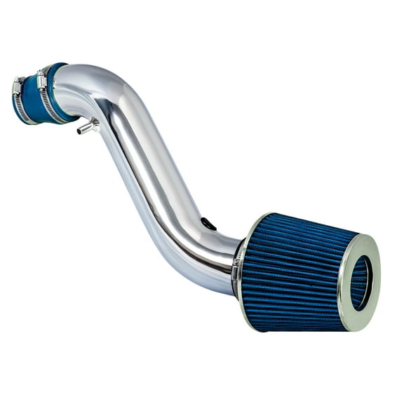 Rtunes Racing Short Ram Air Intake Kit + Filter Combo BLUE Compatible For 92-96 Toyota Camry 2.2L L4 