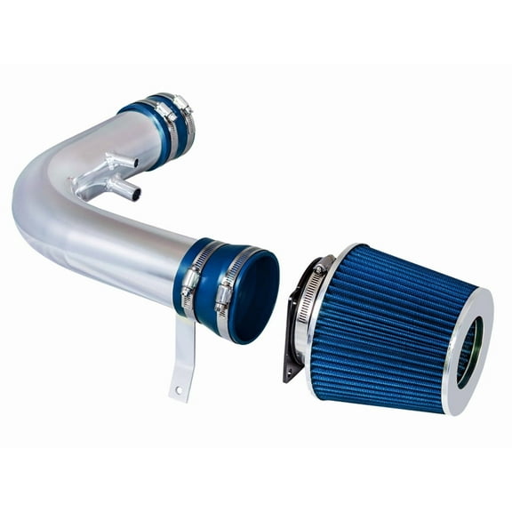 Rtunes Racing Short Ram Air Intake Kit + Filter Combo BLUE Compatible For 97-03 Ford F-150 / Expedition / 97-99 Ford F-250/98-99 Lincoln Navigator V8
