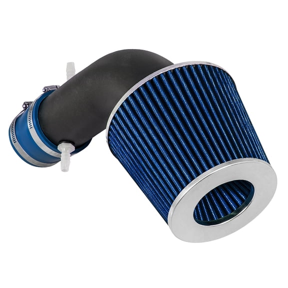 Rtunes Racing Short Ram Air Intake Kit + Filter Combo Compatible For 02-03 TL Type-S / 01-03 CL Type-S 3.2L V6 (Black Blue)
