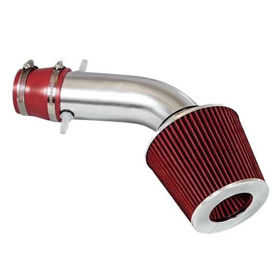 Rtunes Racing Short Ram Air Intake Kit + Filter Combo Compatible For 02-03 TL Type-S / 01-03 CL Type-S 3.2L V6 (Red)