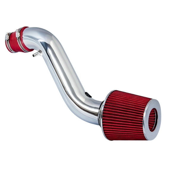 Rtunes Racing Short Ram Air Intake Kit + Filter Combo Compatible For 92-96 Camry 2.2L L4 (Red)
