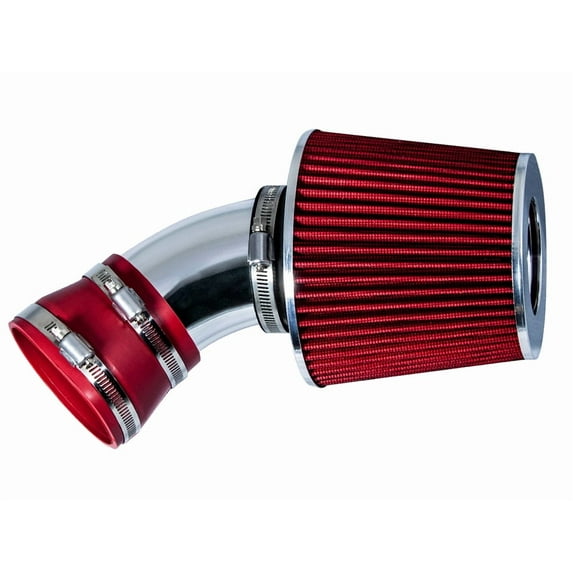 Rtunes Racing Short Ram Air Intake Kit + Filter Combo For 00-06 E53 X5 3.0L/4.4L/4.6L/4.8L (Red)