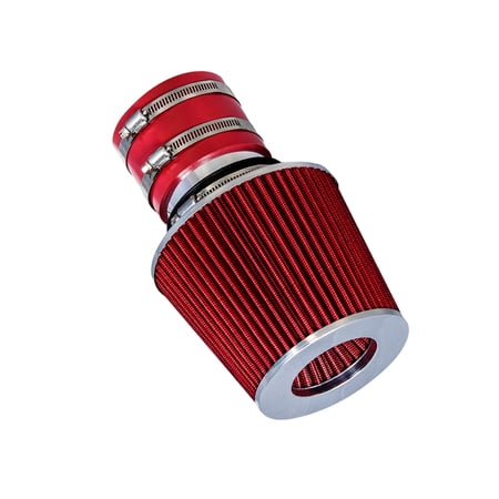 Rtunes Racing Short Ram Air Intake Kit + Filter Combo RED Compatible For 00-04 Kia Spectra 1.8L / 05-09 Kia Spectra 5 2.0L