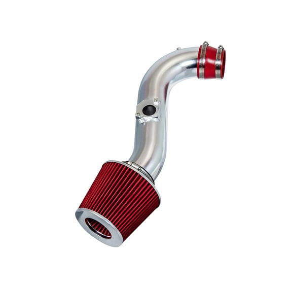 Rtunes Racing Short Ram Air Intake Kit + Filter Combo RED Compatible For 00-05 Lexus IS300