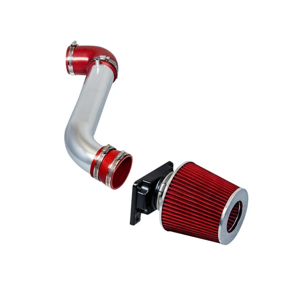 Rtunes Racing Short Ram Air Intake Kit + Filter Combo RED Compatible For 01-05 Dodge Stratus / 00-05 Mitsubishi Eclipse / 99-03 Mitsubishi Galant