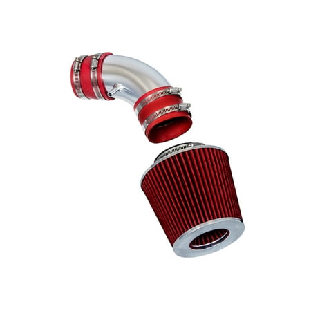 Rtunes Racing Short Ram Air Intake Kit + Filter Combo RED Compatible For 04-06 Hyundai Elantra 2.0L