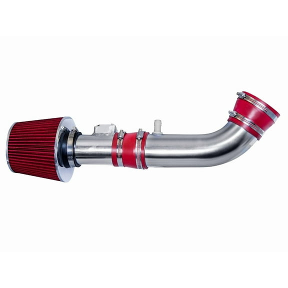 Rtunes Racing Short Ram Air Intake Airflow Inductions Kit + Filter Combo Compatible For 04-11 Ranger / 04-09 B4000 4.0L V6 (Red)