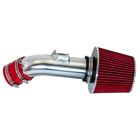 Rtunes Racing Short Ram Air Intake Airflow Inductions Kit Kit + Filter Combo RED Compatible For 10-12 Mazda3 2.5L L4