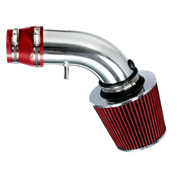 Rtunes Racing Short Ram Air Intake Kit + Filter Combo RED Compatible For 90-99 Toyota Celica ST GT GTS