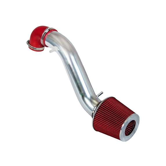 Rtunes Racing Short Ram Air Intake Kit + Filter Combo Compatible For 93-98 Cherokee 4.0L L6 (Red)