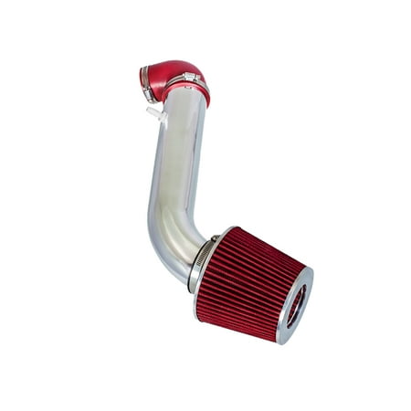 Rtunes Racing Short Ram Air Intake Kit + Filter Combo RED Compatible For 95-99 Mitsubishi Eclipse 2.0L Non Turbo