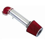 Rtunes Racing Short Ram Air Intake Kit + Filter Combo Compatible For 97-04 Cherokee/Grand Cherokee/Laredo V6 Red