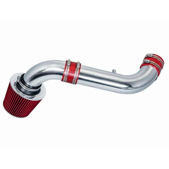 Rtunes Racing Short Ram Air Intake Kit + Filter Combo RED For 00-02 Dodge Durango/Dakota 3.7L 4.7L