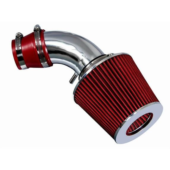 Rtunes Racing Short Ram Air Intake Kit + Filter Combo RED For 01-09 Chrysler PT Cruiser 2.4L I4 Non-Turbo