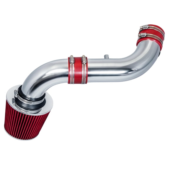Rtunes Racing Short Ram Air Intake Kit + Filter Combo RED For 07-10 Dodge Nitro 3.7L V6