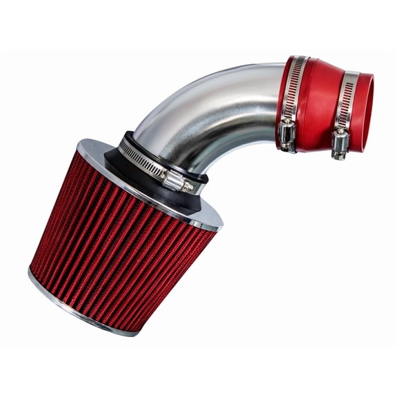 Rtunes Racing Short Ram Air Intake Kit + Filter Combo RED For 09-11 Chevy Aveo Aveo5 1.6L L4