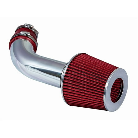 Rtunes Racing Short Ram Air Intake Kit + Filter Combo RED For 89-94 Chevrolet/Geo Tracker 1.6L L4