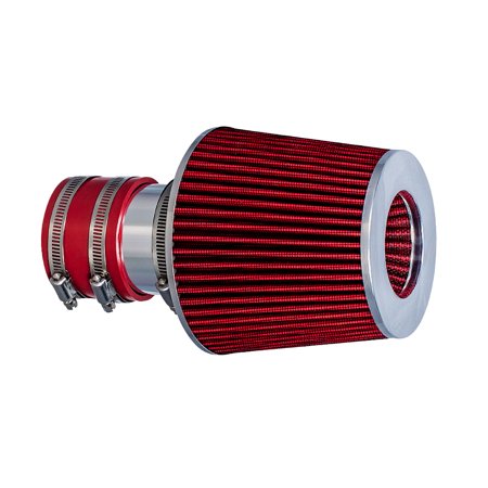 Rtunes Racing Short Ram Air Intake Kit + Filter Combo For 94-96 Chevy Beretta/Chevy Corsica Z26 3.1L V6 (Red)