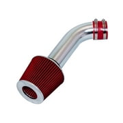 Rtunes Racing Short Ram Air Intake Kit + Filter Combo RED For 97-03 Dodge Durango/Dakota 3.2L 3.9L 5.2L 5.9L