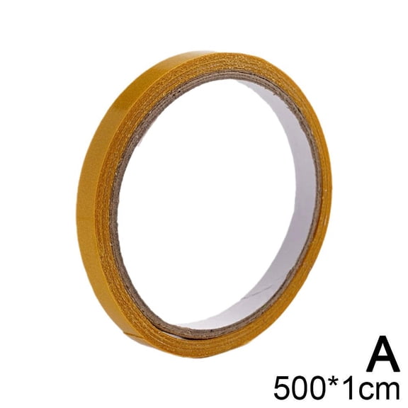 Rtyweth 1pc Strong Double Sided Cloth Base Tape Translucent Mesh Waterproof Super Fixation High Carpet Traceless Adhesive Viscosity