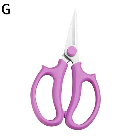 Rtyweth Garden Flower Scissors, Floral Scissors Pruning Shears, Stainless Steel Flower Grip Plant Handles, with Comfortable Scissors