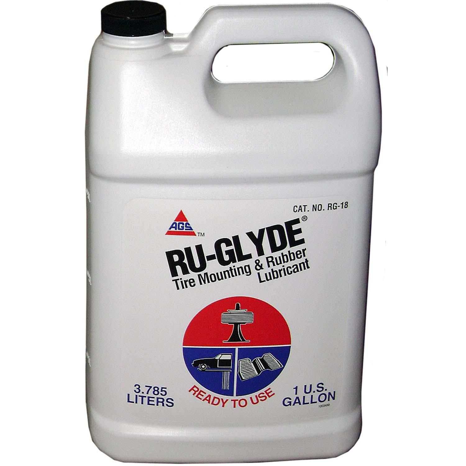 RuGlyde Tire Mounting and Rubber Lubricant Bottle 1 gal
