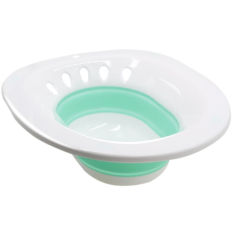 Ruguo, Sitz Bath for Toilet Seat, Collapsible, Green