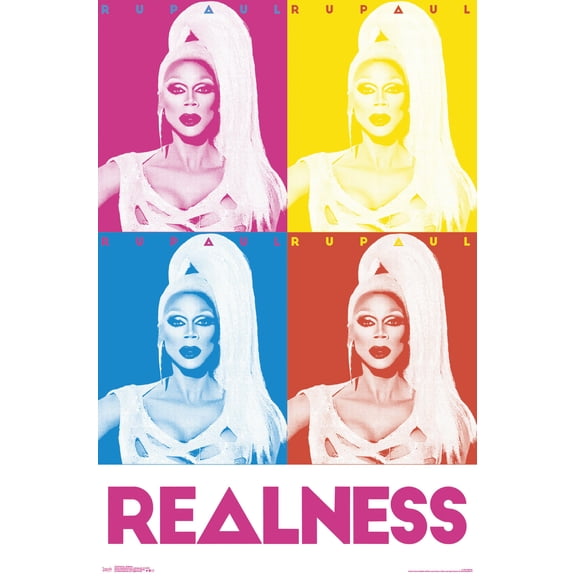 RuPaul - Realness Wall Poster, 22.375" x 34"