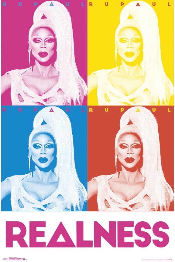 RuPaul - Realness Wall Poster, 22.375" x 34"