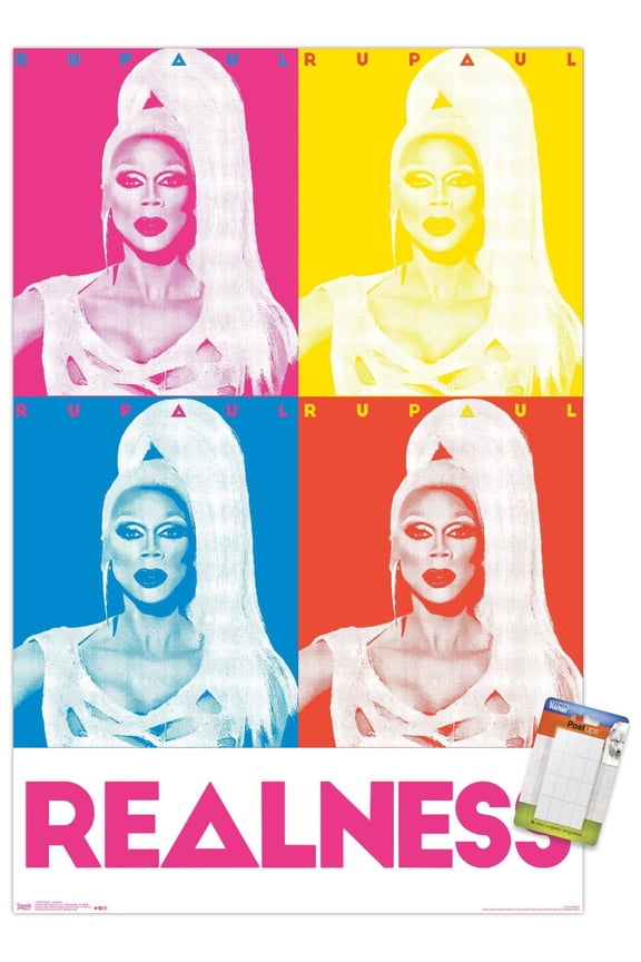 RuPaul - Realness Wall Poster, 22.375" x 34"