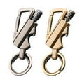thumbnail image 1 of RuWeoMaa 2PACK Permanent Match with Bottle Opener Metal Keychain Lighter, Reusable Waterproof Flint Matchstick Fire Starter for Camping Hunting, Dad Gifts from Daughter Son, Fathers Day Gifts, 1 of 9