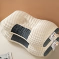thumbnail image 1 of RuWeoMaa 2Pack Bundle Cervical Neck Pillow for Sleeping,Ergonomic Contour Side Sleeper Pillows Perfect for Families,Orthopedic Pillow for Neck Relief Support,Memory Foam Pillows Back Stomach Sleepers, 1 of 10