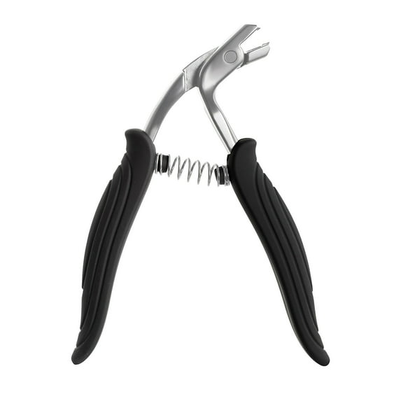 RuWeoMaa Curved Head Toenail Clippers for Seniors for Thick Toenails, Long Handle Toe Nail Clippers with Catcher, German Stainless Steel Angled Nail Clippers with Silicone-Grip - Silver,4.72"X3.54"