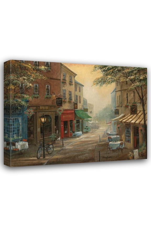 Ruane Manning 18x15 Gallery Wrapped Canvas Wall Art Titled - Bogeys Pub