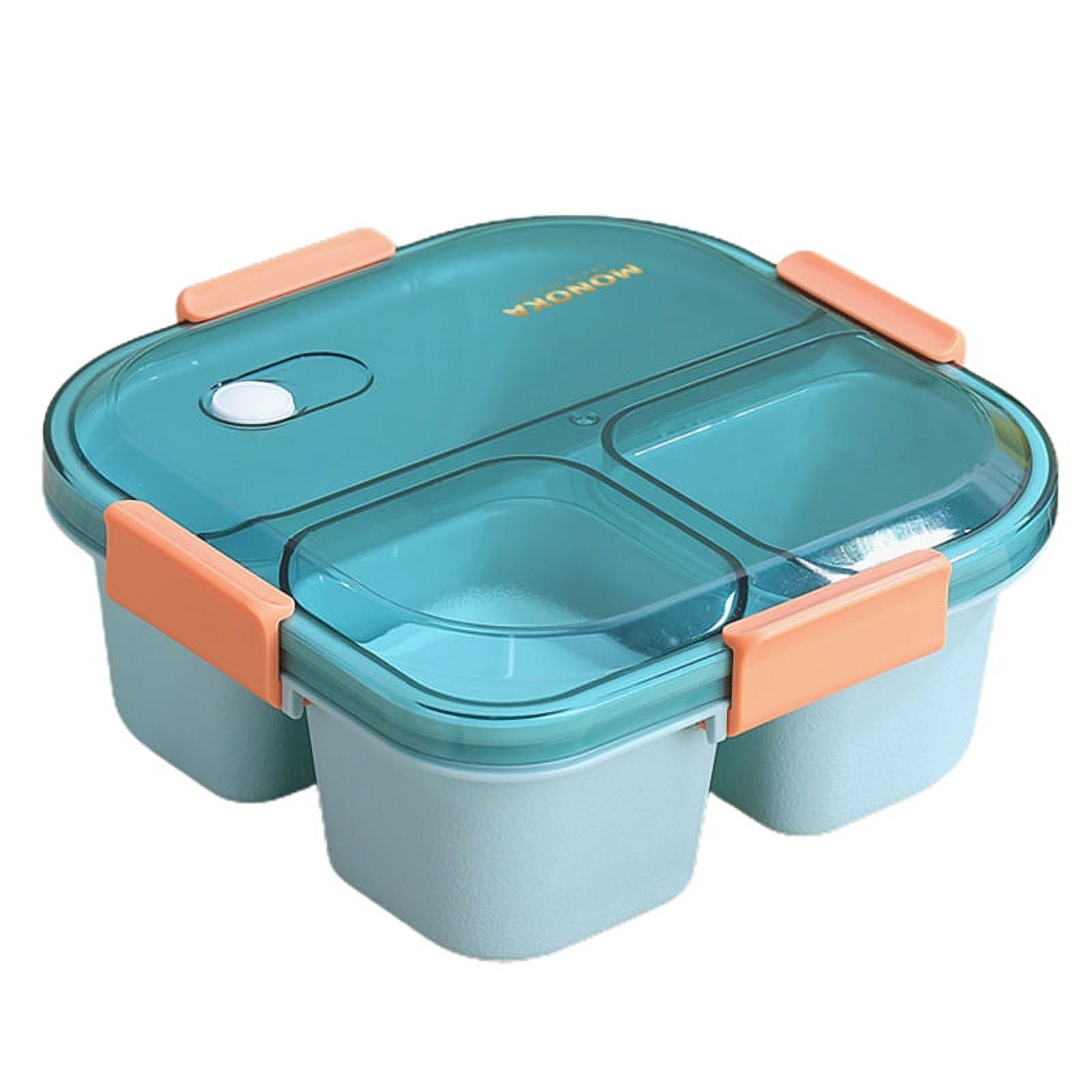 4-Compartment Bento Lunch Box – Leak-Proof, Sealed Sections For Meal Prep On-the-Go - View #4