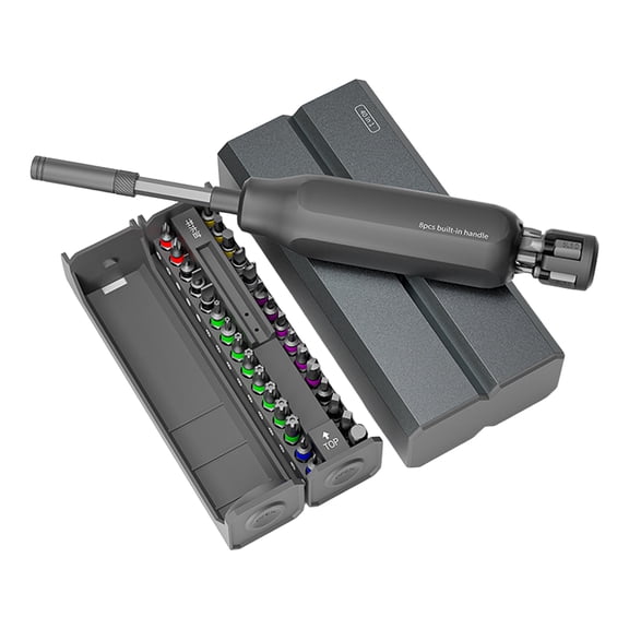 Ruanlalo 1 Set 44/40-In-1 Multi-function Screwdriver Kit Heavy Duty Multi-bit Screwdriver Laptop Phone Camera Glasses Watch Repair Screwdriver Tools