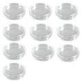 thumbnail image 1 of Ruanlalo 10Pcs Clear Transparent Plastic Round Coin Capsule Collecting Storage Box Case Holder 26mm, 1 of 6