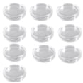 thumbnail image 1 of Ruanlalo 10Pcs Clear Transparent Plastic Round Coin Capsule Collecting Storage Box Case Holder 35mm, 1 of 6