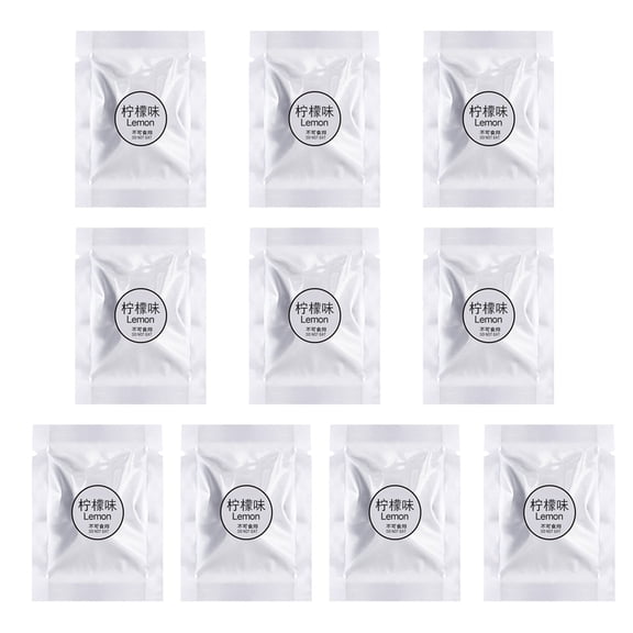 Ruanlalo 10Pcs Fragrance Tablet Long Lasting Replacement Solid Car Air Vent Clip Freshener Refill Tablet Vehicle Supplies