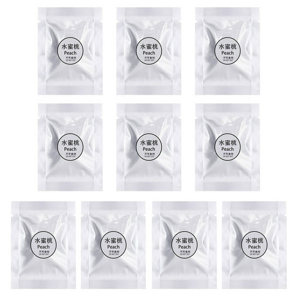 Ruanlalo 10Pcs Fragrance Tablet Long Lasting Replacement Solid Car Air Vent Clip Freshener Refill Tablet Vehicle Supplies