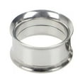 thumbnail image 1 of Ruanlalo 1Pc Ear Expander Solid Color Skin-friendly Stainless Steel Double Flared Ear Gauges for Men Women Steel 18mm, 1 of 6