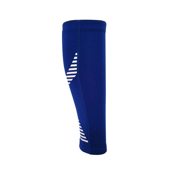 Ruanlalo 1Pc Unisex Calf Compression Sleeve Support Brace for Running Training Exercise Blue XL