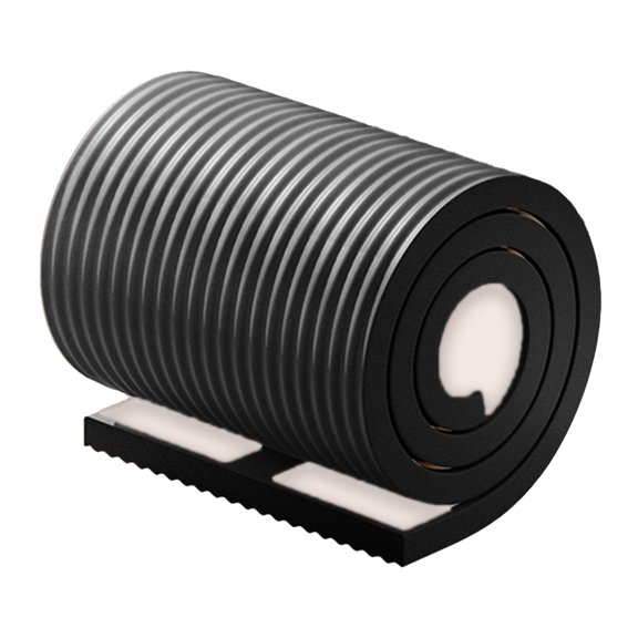 Ruanlalo 200x20CM Anti-Collision Foam Safety Strip Cuttable Self-Adhesive 1.2 CM Thick Baby Proofing Furniture Corner Desk Table Edge Protector Bumper Guard