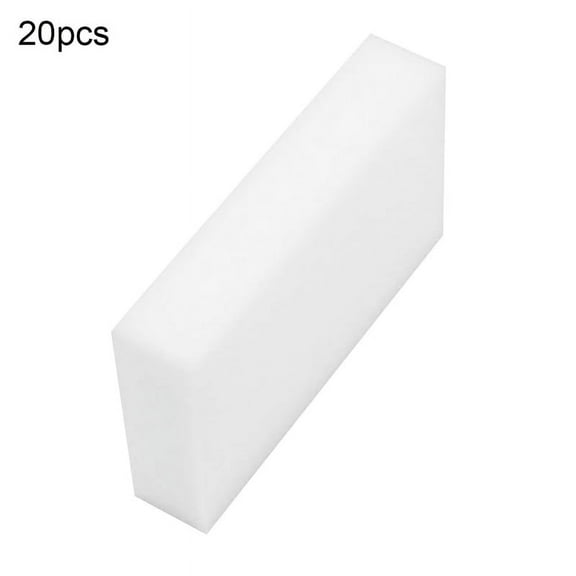 Ruanlalo 20Pcs Magic Multipurpose Sponge Cleaner Cleansing Eraser Car Wash Kitchen Tool