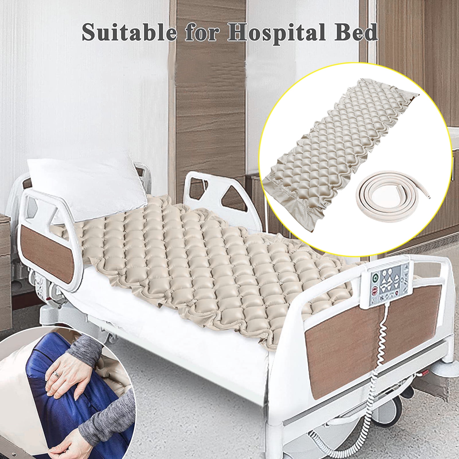 Ruanlalo 276cm Air Pressure Pad,with Tube Good Load Capacity Pad