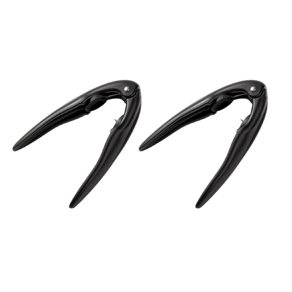 Ruanlalo 2Pcs Chestnut Opener Tool Stainless Steel Nut Cracker with Ergonomic Handle 3-in-1 Walnut Pecan Clip Cutter for Easy Shelling Peeling