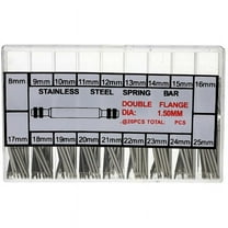 Ruanlalo 360Pcs 8mm - 25mm Stainless Steel Watch Band Spring Bars Strap Link Pins Tool