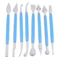 thumbnail image 1 of Ruanlalo 8Pcs Sculpting Pen Easy to Use Double-head Plastic Double-head Cake Sculpting Pen for Candy Mold Blue, 1 of 6